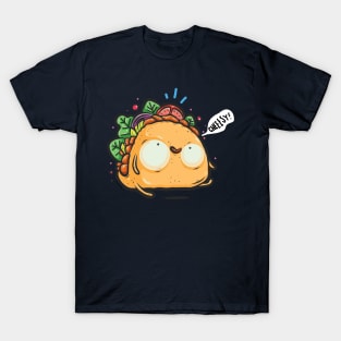 Kawaii Taco Cheesy Silly Butt T-Shirt